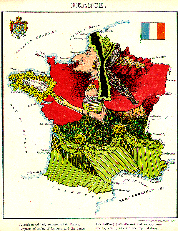 法国趣味地图
