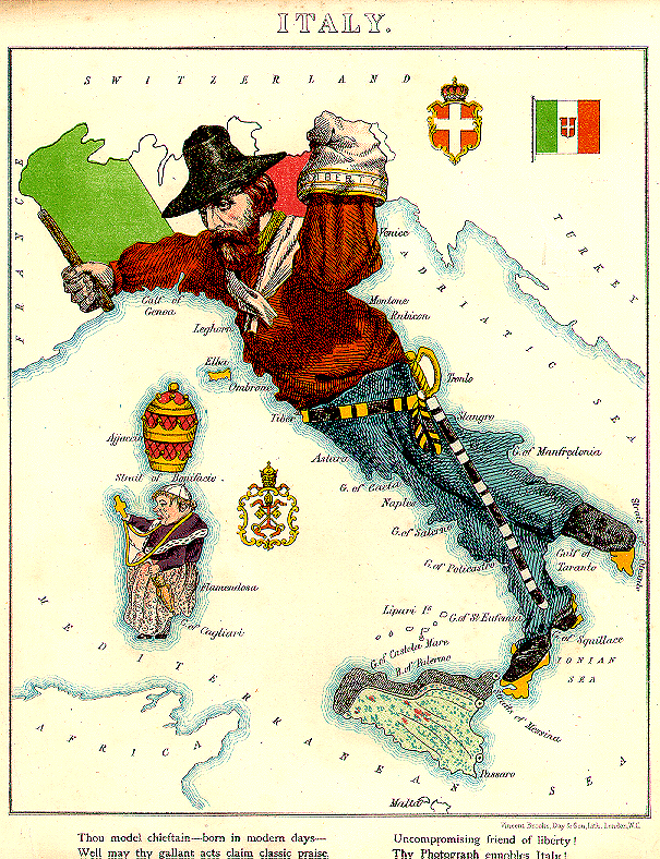 意大利趣味地图