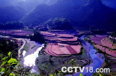 龙首山自然保护区风景图