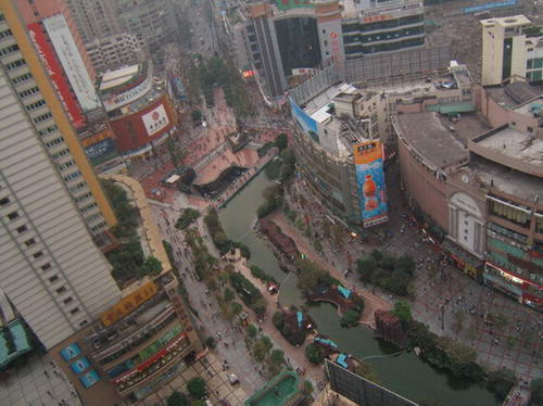 重庆三峡广场风景图