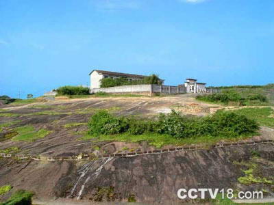 石头上的秀丽村庄