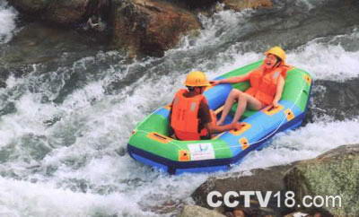 热水河漂流