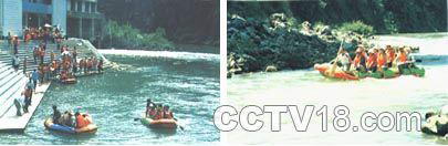 油溪河峡谷漂流