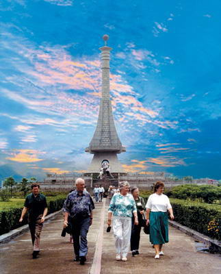 从化北回归线标志塔