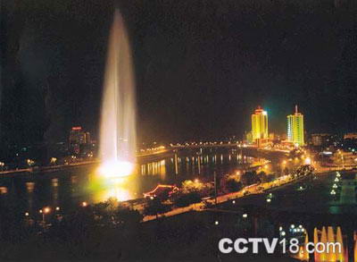 亚洲第一高喷泉