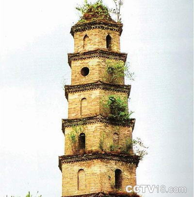 文明峰塔与华表峰塔