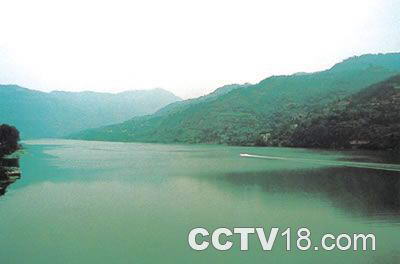 金堂八景之金船舣峡