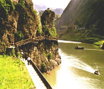 明月峡景区