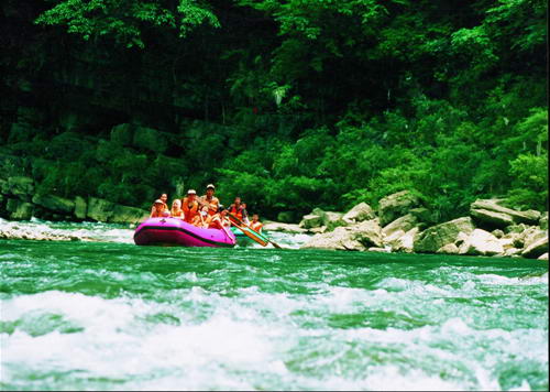 铜鼓滩漂流
