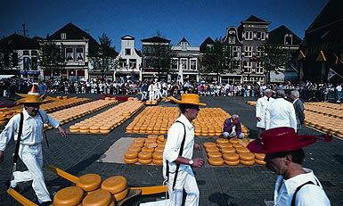 阿克马乳酪市场