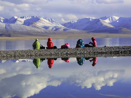 置身“仙境”之中，那一抹纯净的蔚蓝仿佛把灵魂洗涤