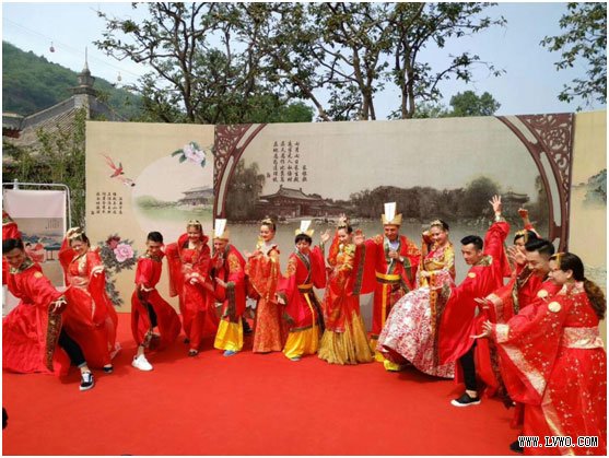 万人共度七夕体验盛唐婚典 华清宫打造七夕旅游新IP