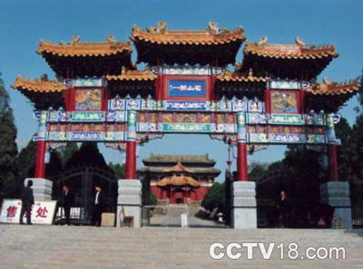 嵩山·中岳庙风景图