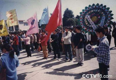 蜀山烈士陵园风景图