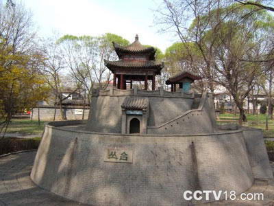 武灵丛台风景图