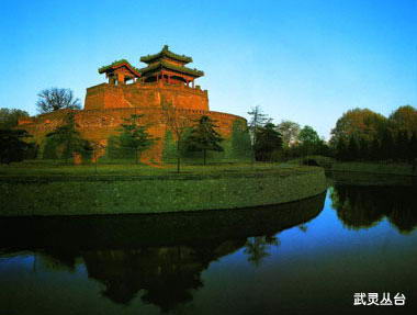 武灵丛台风景图