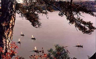 松花湖风景名胜区风景图