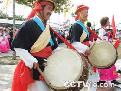 兴光村朝鲜族民俗村风景图