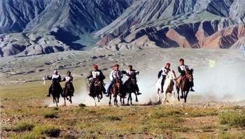 肃北人民公园风景图