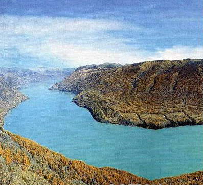 博斯腾湖风景图