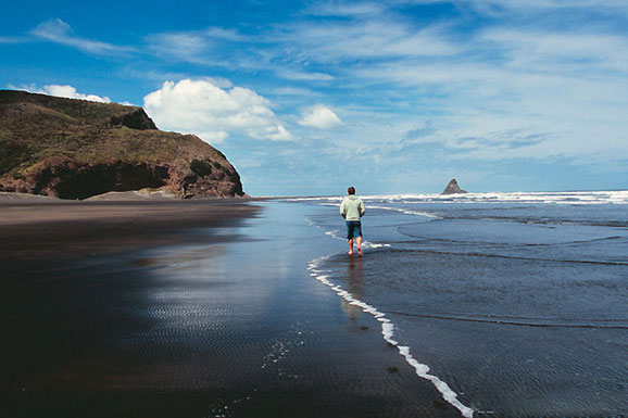 奥克兰西海岸沙滩