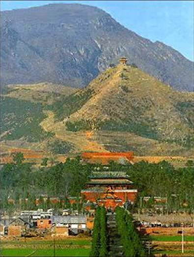 嵩山·中岳庙风景图