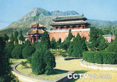 嵩山·中岳庙风景图