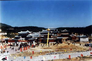 南少林寺风景图