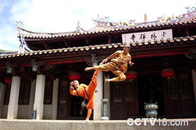 南少林寺风景图