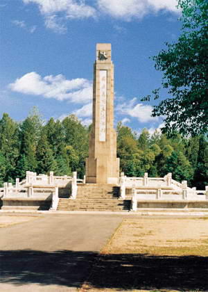 冀东烈士陵园风景图