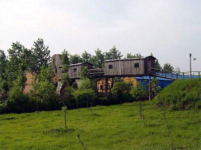 顺平县万顷桃源农庄民俗文化园风景图