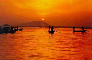 鄱阳湖风景图