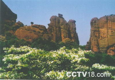 弋阳龟峰景区风景图