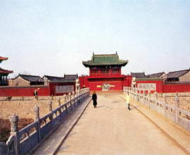 龙马负图寺风景图