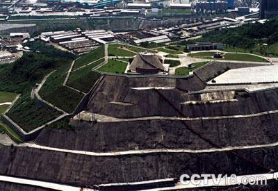 长江三峡工程坛子岭旅游区风景图