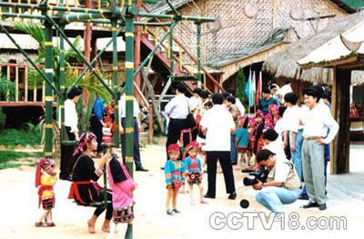 “黎从榕”苗寨侗乡风景图