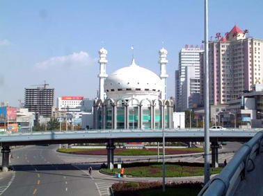 西关清真寺风景图