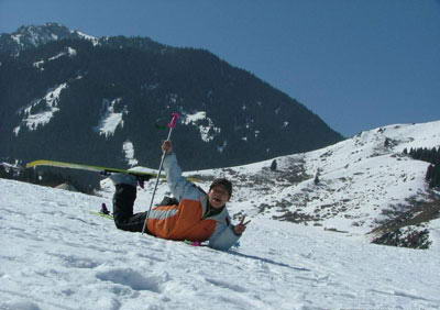 新疆银峰滑雪基地风景图